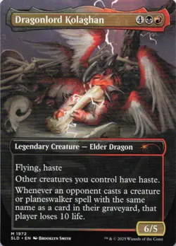 MTG Dragonlord Kolaghan (1972) | NM | Secret Lair {SLD} - Image 2