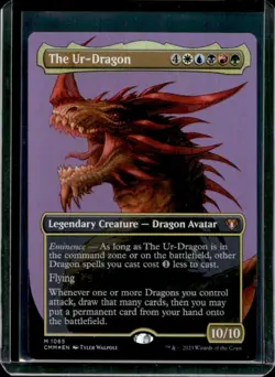 2023 Magic The Gathering MTG The Ur-Dragon Borderless #1065 - Image 1