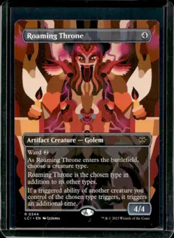 2023 Magic MTG Lost Caverns of Ixalan Roaming Throne Prerelease Promos #0344 - Image 1