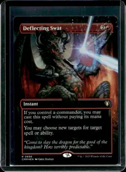 2023 Magic MTG Commander Masters Deflecting Swat Foil #698 - Image 1