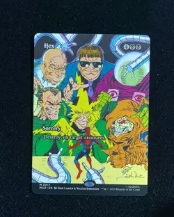 2025 Magic The Gathering MTG Marvel EN #M 0017 Borderless Hex 4 GAV - Image 1