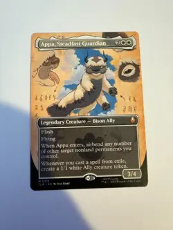 Appa, Steadfast Guardian (Borderless) Avatar: The Last Airbender MTG MINT - Image 1