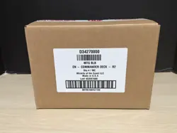 MAGIC THE GATHERING MTG BLOOMBURROW FACTORY SEALED 4 BOX COMMANDER DECK CASE (D) - Image 1