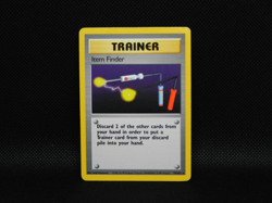 👾 ITEM FINDER RARE TRAINER | Pokemon Base Set #74 | Good Condition - Image 1