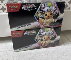 Pokemon TCG: Scarlet & Violet Prismatic Evolutions Surprise Box Factory Sealed - Image 1