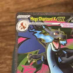 Pokemon TCG Mega Charizard X EX 109/094 Ultra Rare Phantasmal Flames English - Image 4