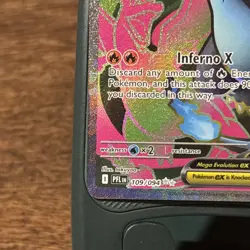 Pokemon TCG Mega Charizard X EX 109/094 Ultra Rare Phantasmal Flames English - Image 5