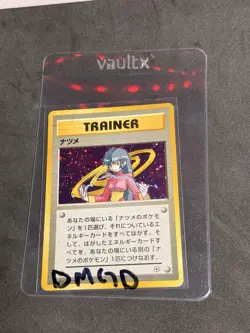 Pokemon Sabrina Japanese Trainer Gym Heroes Holo Rare Dmgd Corner - Image 1