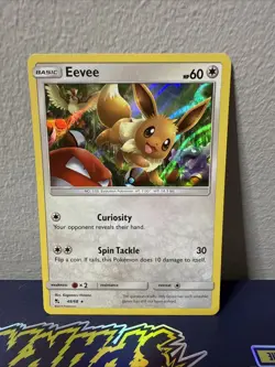 POKEMON - EEVEE - 48/68 - HOLO RARE - HIDDEN FATES - NM NEAR MINT - Image 1
