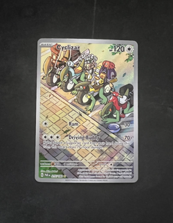 Cyclizar 215/182 Scarlet & Violet Paradox Rift Pokemon Card NM Pack Fresh - Image 1