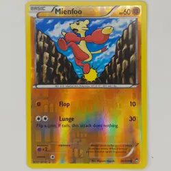 Pokemon TCG Mienfoo 56/111 (Reverse Holo) - Furious Fists 2014 - Near Mint NM - Image 1