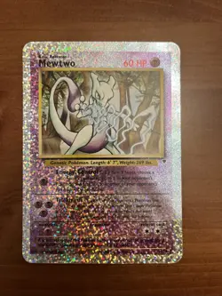 POKEMON MEWTWO S4/S4 LEGENDARY COLLECTION JUMBO PROMO BOX TOPPER - Image 1