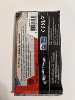 22.2g HEAVY Pokemon TCG Stellar Crown Booster Pack Scarlet & Violet Cinderance - Image 3