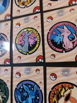 Pokemon Let's Go Eevee Database Peru Retro Set Eeveelutions Set US HEART HOLO - Image 2
