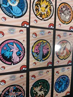 Pokemon Let's Go Eevee Database Peru Retro Set Eeveelutions Set US HEART HOLO - Image 5