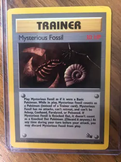 Pokemon TCG Mysterious Fossil Fossil 62/62 Regular Unlimited Common - Image 1