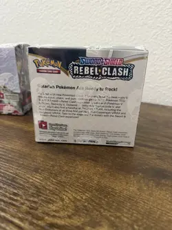 Pokemon TCG - Sword and Shield Rebel Clash Booster Box - Factory Sealed - Image 3