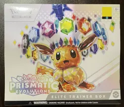 Pokemon Prismatic Evolutions ETB Elite Trainer Box Factory Sealed Dollar General - Image 1