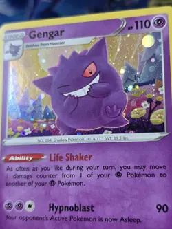 Pokemon TCG Gengar SWSH052 Black Star Promo Sword and Shield MT/NM PSA 10 - Image 3