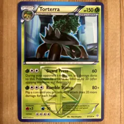 1x - Torterra - 3/135 - Rare NM/LP, English Pokemon Plasma Storm - Image 1