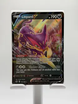 Pokemon: Liepard V 104/198 - Chilling Reign - PTCG - Image 1