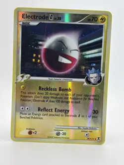 Pokemon TCG - Electrode G 39/111 - Rising Rivals Reverse Holo - 2009 - MP - Image 4
