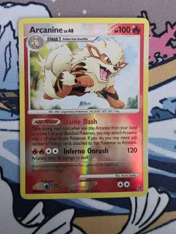 2007 Pokemon Diamond & Pearl Secret Wonders Arcanine Reverse Holo #22/132 - Image 1