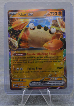 Pokemon TCG - Klawf ex - 120/197 - Obsidian Flames - NM Double Rare - Image 1