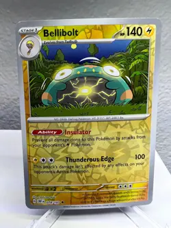 Pokemon - Bellibolt 078/197 - Obsidian Flames - Reverse Holo - NM/M - Image 1