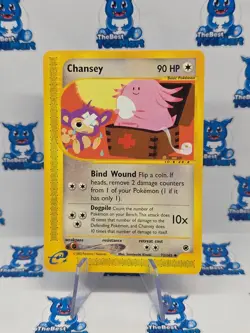Chansey 72/165 Pokemon - Expedition - LP - Image 1