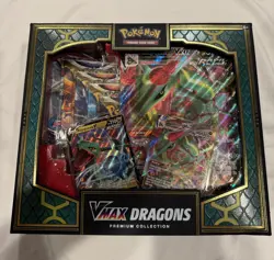 Pokemon TCG VMax Dragons Premium Collection Factory Sealed Rayquaza & Duraludon - Image 1