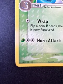 Pokemon Dragonair 28/101 Prerelease Dragon Frontiers 2006 NON-HOLO STAMPED - Image 4