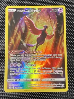 Pokemon TCG Galarian Articuno SWSH282 Holo Black Star Promo M/Nm Condition - Image 1