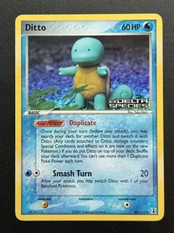 Pokemon Ditto EX Delta Species - (Squirtle Charmander Mr. Mime Geodude Pickachu) - Image 2