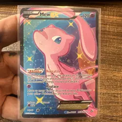 2013 Pokemon Legendary Treasures MEW EX Full Art Holo Ultra Rare RC24/RC25 - Image 1
