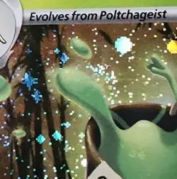 Pokemon TCG Sinistcha Cosmos Holo Card 022/167 Trick or Trade Part Swirl NM - Image 3