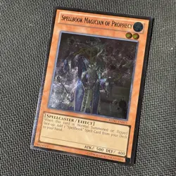 Yugioh Spellbook Magician of Prophecy REDU-EN015 ULTIMATE RARE LP Return Dualist - Image 5