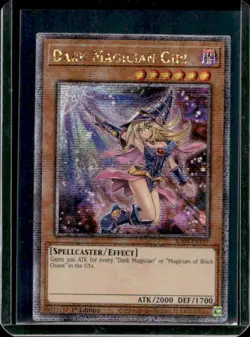 2025 Yu-Gi-Oh! Dark Magician Girl Secret Rare #RA04-EN107 - Image 1