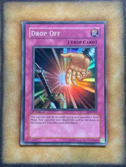 Yugioh Drop Off LOD-097 Super Rare 1st Ed LP - Image 1