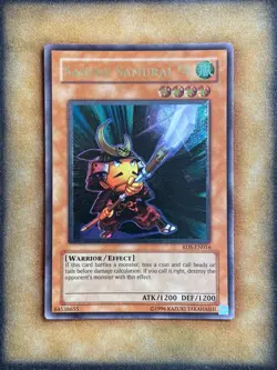 Yugioh Sasuke Samurai #4 RDS-EN016 Ultimate Rare NM - Image 1