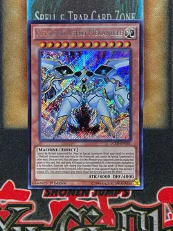 Yugioh Meklord Astro Mekanikle LC5D-EN161 Secret Rare 1st Ed LP - Image 1