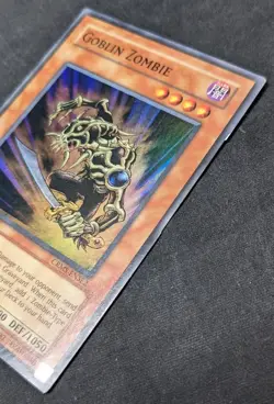 Goblin Zombie CRMS-ENSE2 - Yugioh TCG - Turbo Pack 1 - Misprint Miscut - LP - Image 3