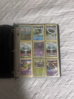 Pokemon Pikachu Card Binders Lot (2) w/ Cards Included - TCG Storage Album - Image 2