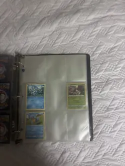 Pokemon Pikachu Card Binders Lot (2) w/ Cards Included - TCG Storage Album - Image 4