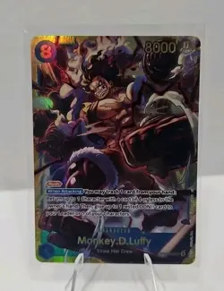 Monkey.D.Luffy OP11-118 SEC A Fist of Divine Speed ONE PIECE Card Game English - Image 1