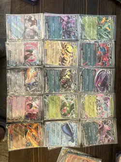 Pokemon Double Rare (ex) Bulk Lot 77 Cards - Image 4