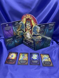 Dice Throne Paladin Alt Art-Promo Pack with 4 Foil Art Cards, Age of Devotion - Image 1