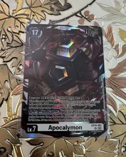 Digimon Card Game Apocalymon EX10-061 SR Sinister Order - Image 1