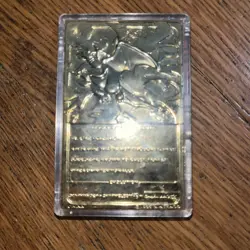 1999 Burger King Pokemon Ball Charizard Trading Card, Gold Plated, 23K - Image 2
