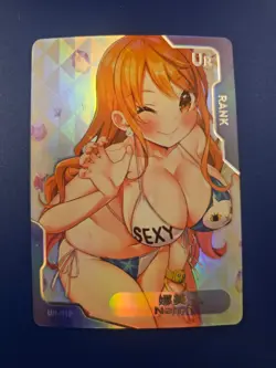 Senpai Goddess Haven 3 - UR-018 Nami - Goddess Story Sexy Anime Waifu Card - Image 1